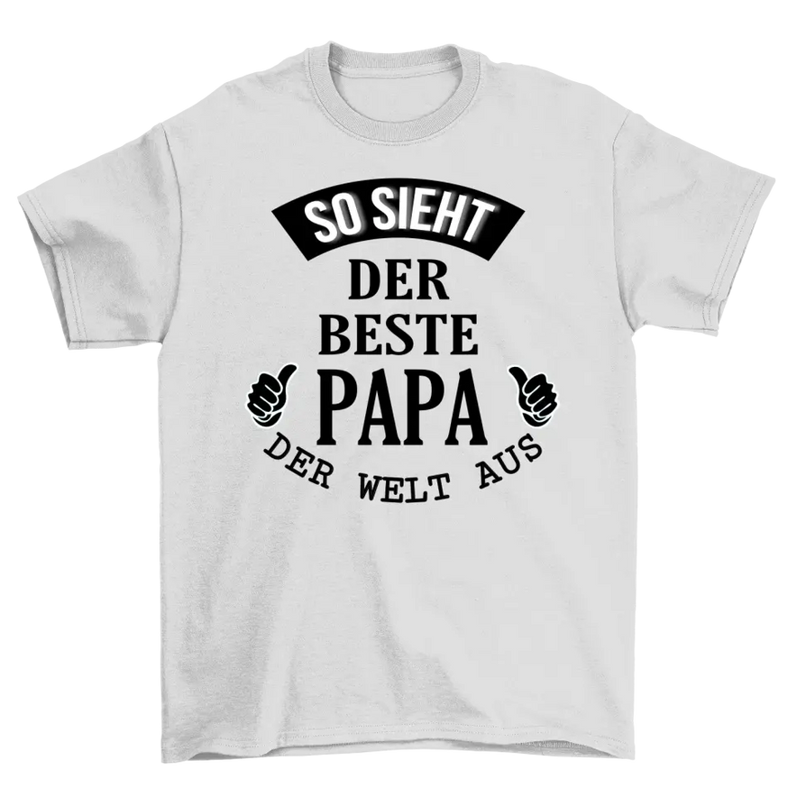 Beste Opa der Welt - Herren T-Shirt personalisierbar
