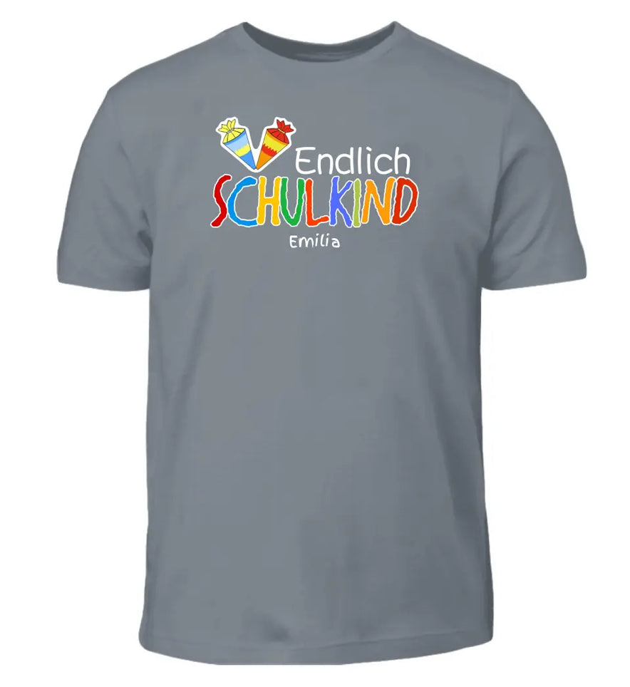 Endlich Schulkind - T-Shirt ab Größe 98