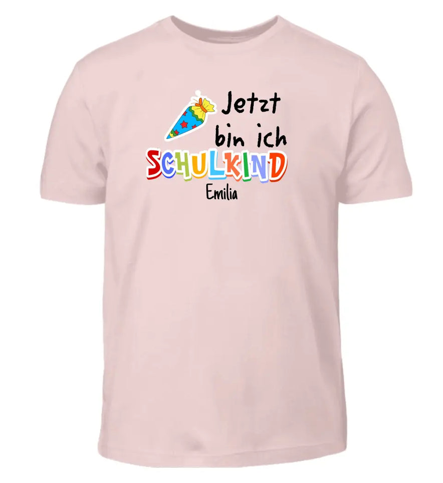 Jetzt bin ich Schulkind/Kindergartenkind - T-Shirt ab 0 Monate