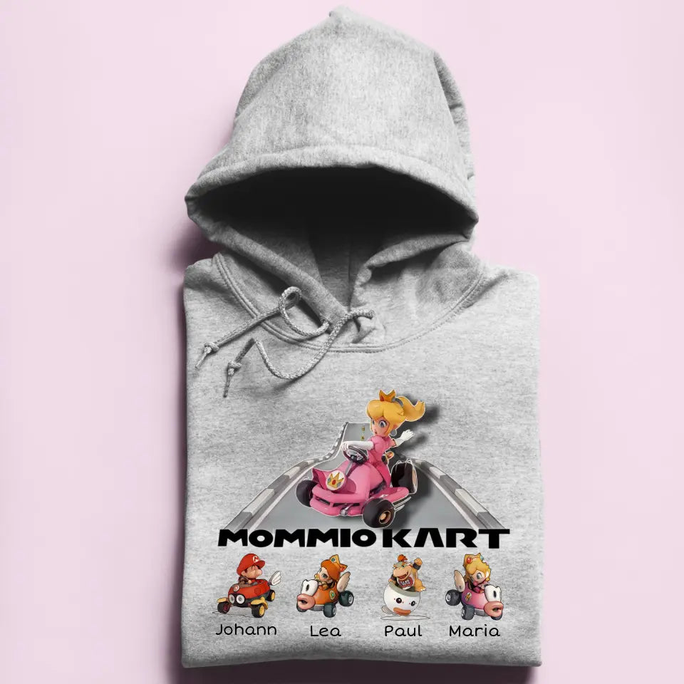 Mommio Kart - Damen Hoodie personalisierbar