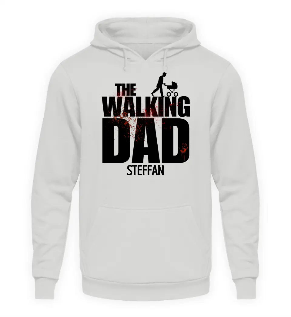 The walking dad - Herren Hoodie personalisierbar