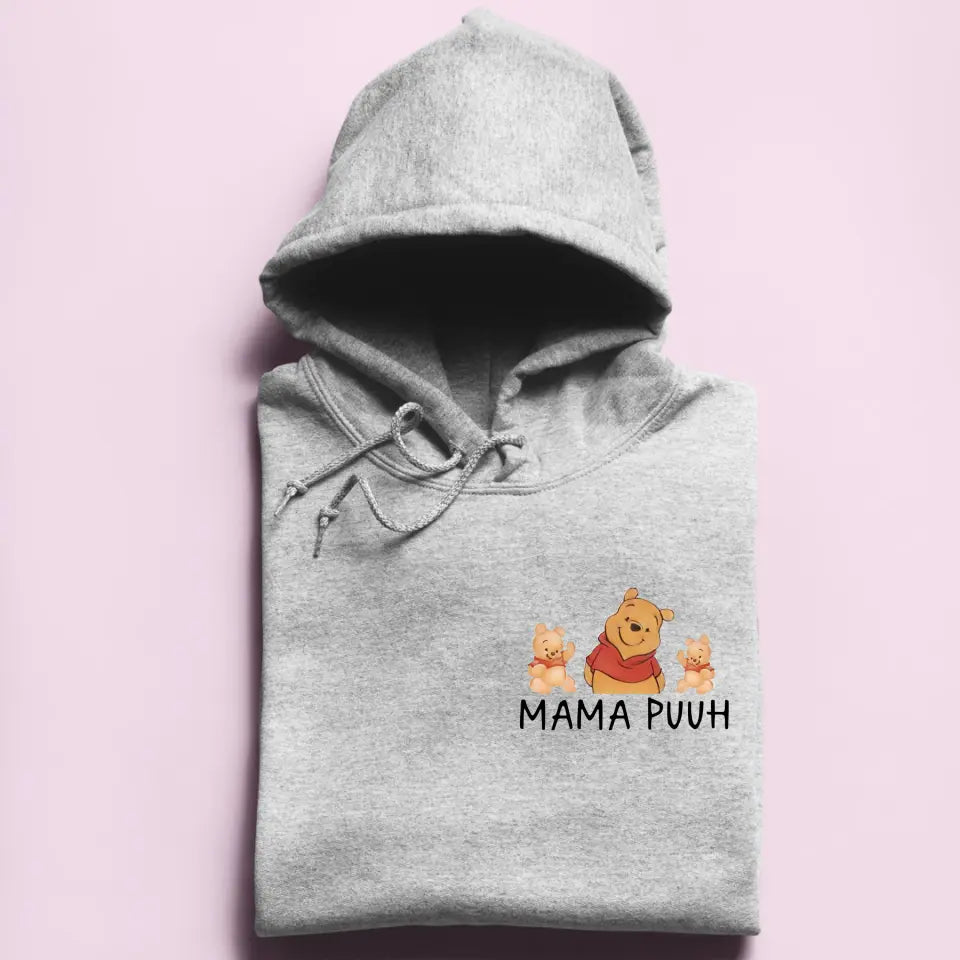 Mama Puuh - Damen Hoodie personalisierbar