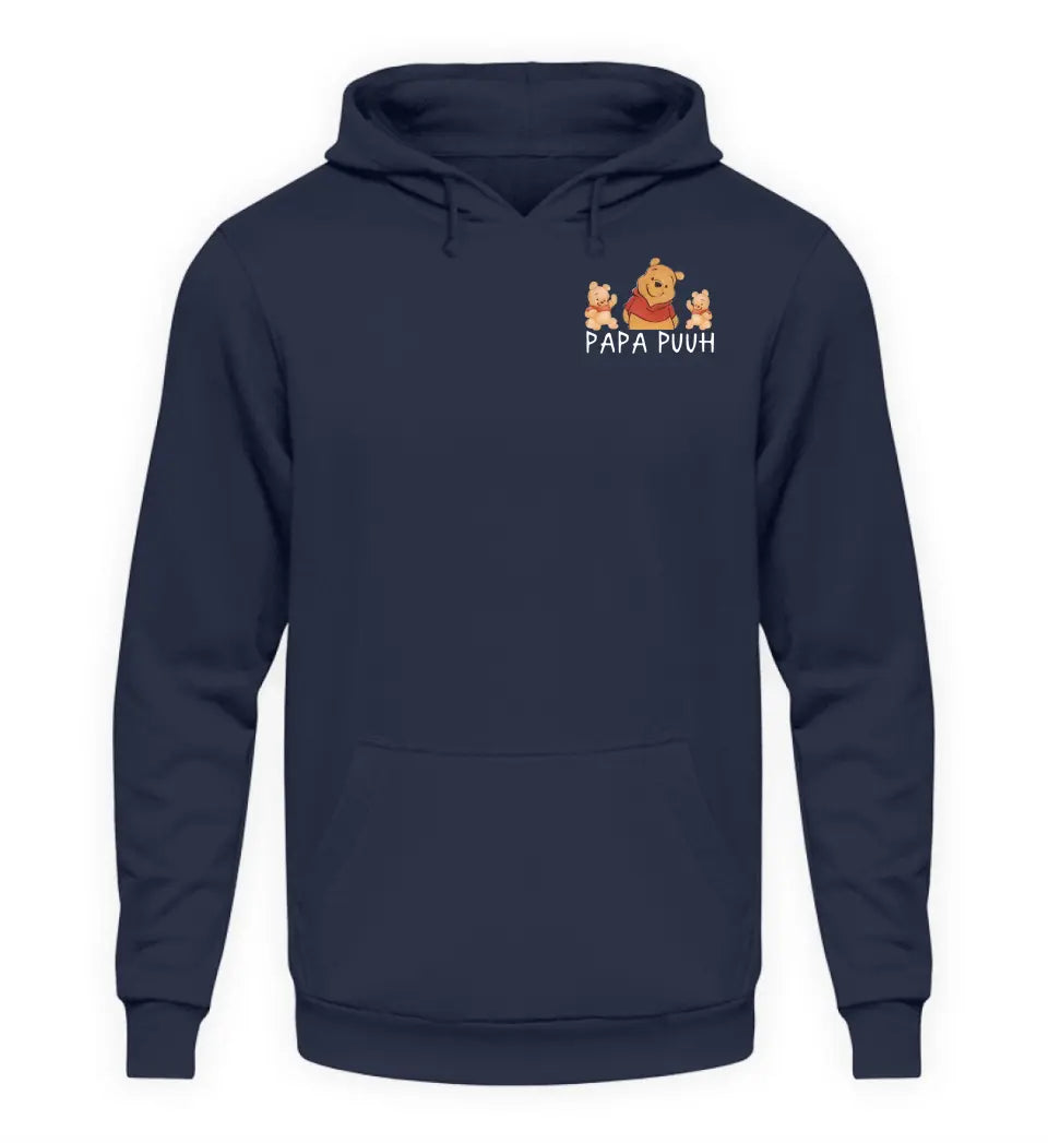 Papa Puuh - Herren Hoodie personalisierbar