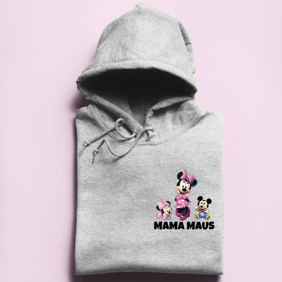 Mama Maus - Damen Hoodie personalisierbar