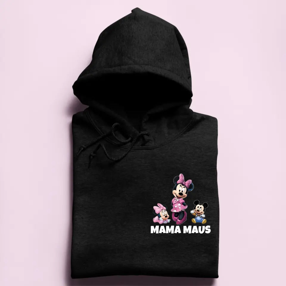 Mama Maus - Damen Hoodie personalisierbar