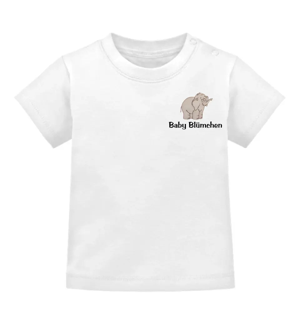 Baby Blümchen - T-Shirt ab 3 Monate