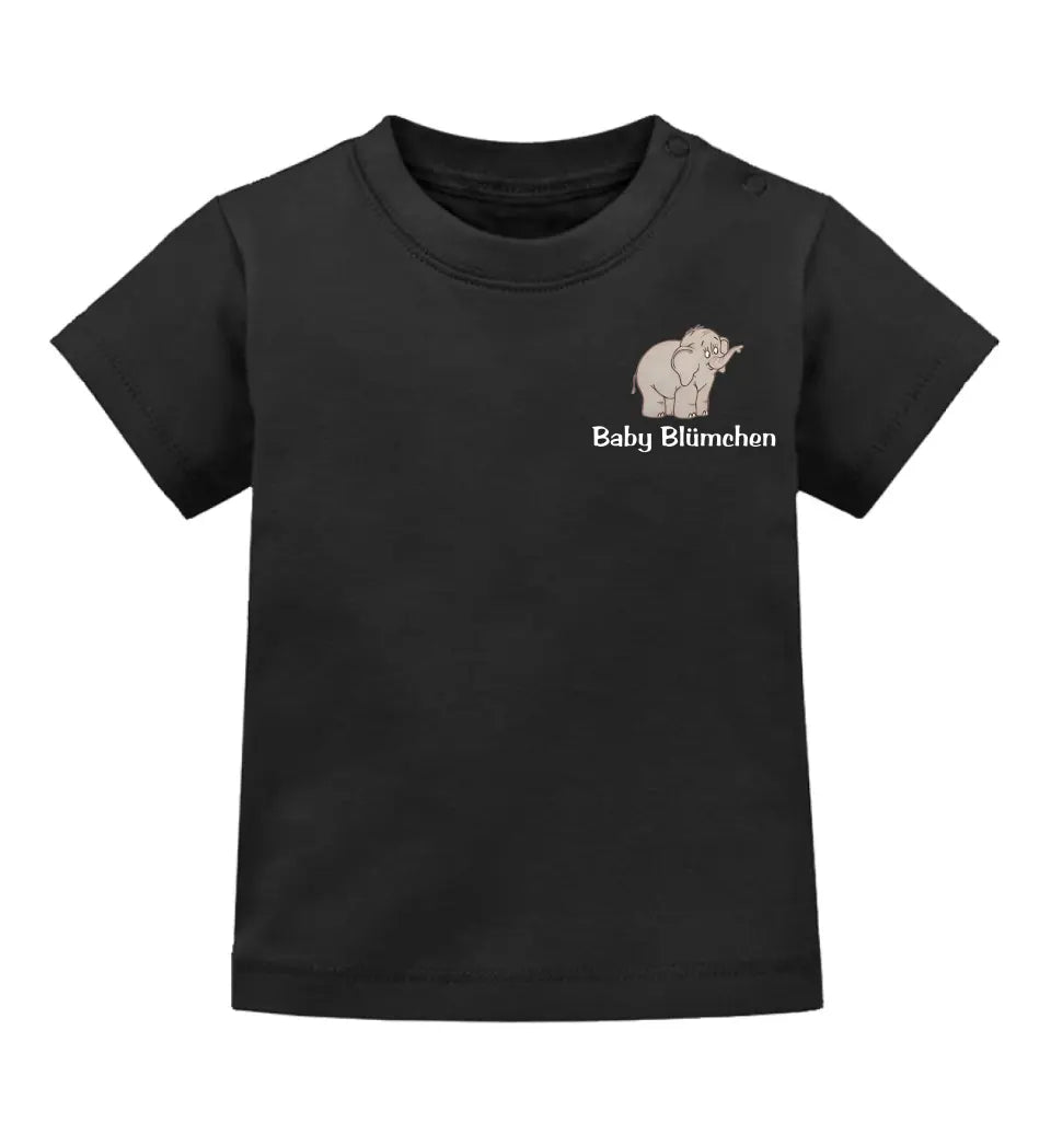 Baby Blümchen - T-Shirt ab 3 Monate