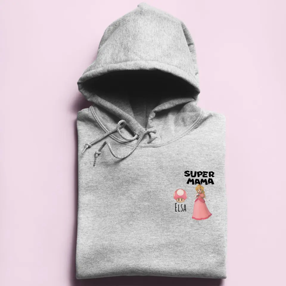 Super Mama - Damen Hoodie personalisierbar