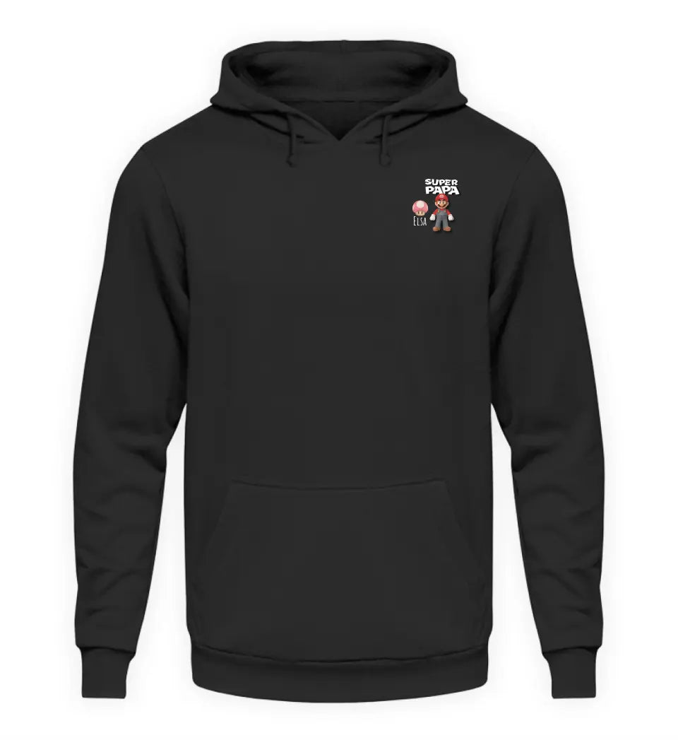 Super Papa - Herren Hoodie personalisierbar