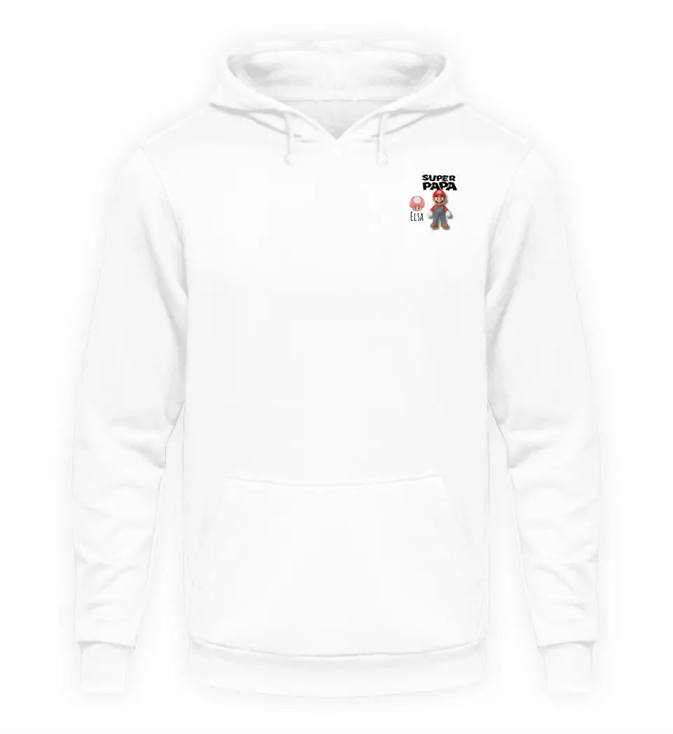 Super Papa - Herren Hoodie personalisierbar