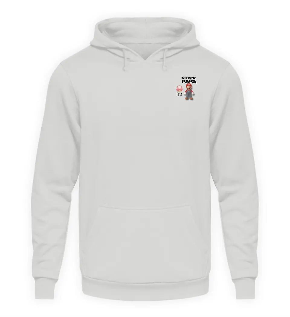 Super Papa - Herren Hoodie personalisierbar