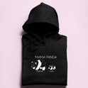 Mama Panda - Damen Hoodie personalisierbar