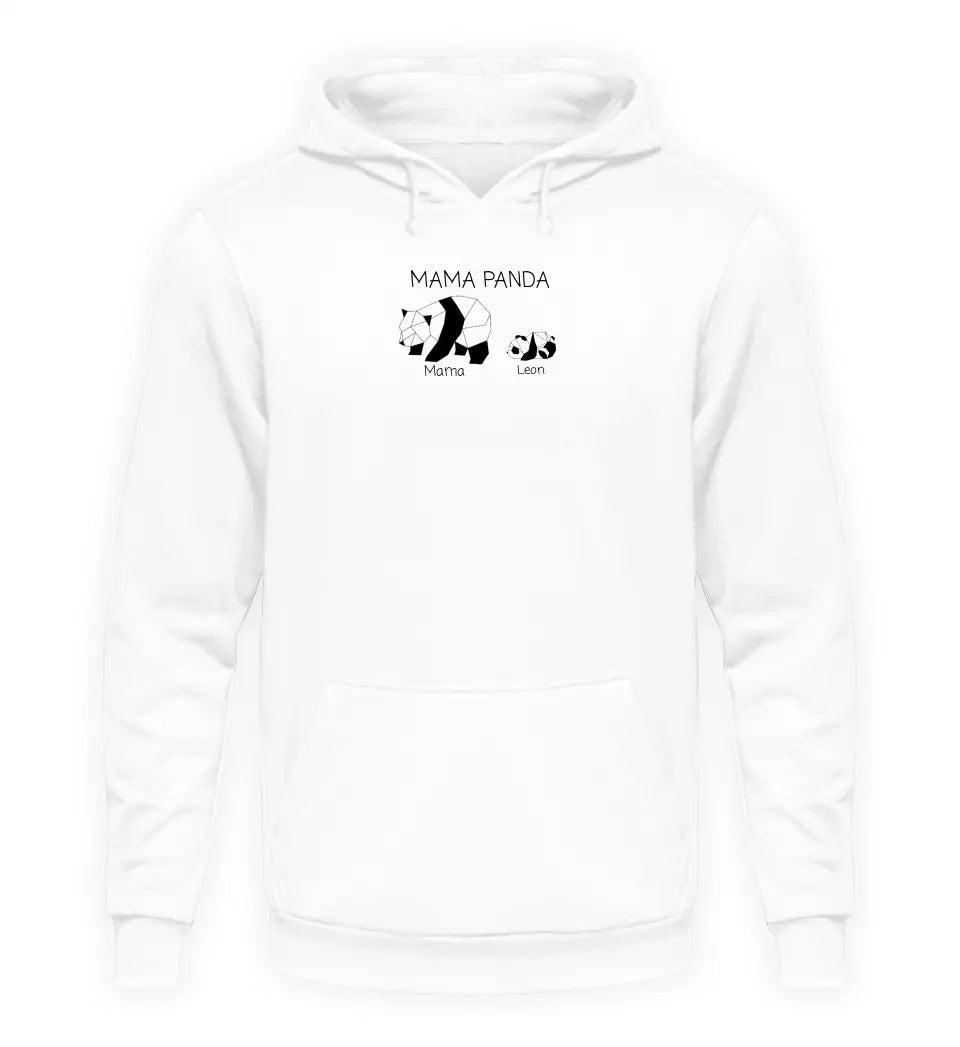 Mama Panda - Damen Hoodie personalisierbar