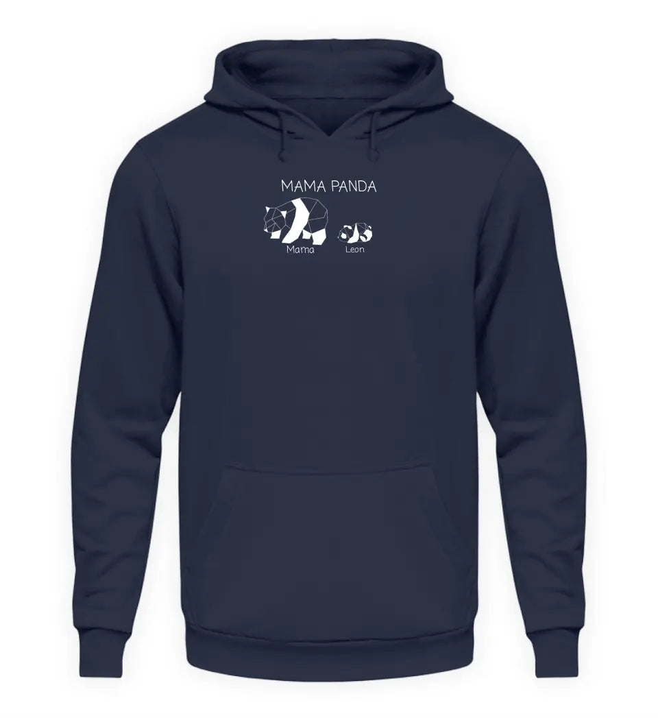 Mama Panda - Damen Hoodie personalisierbar