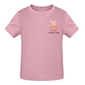 Pig mit Kindername - T-Shirt ab 0 Monate