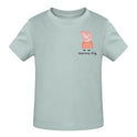 Pig mit Kindername - T-Shirt ab 0 Monate