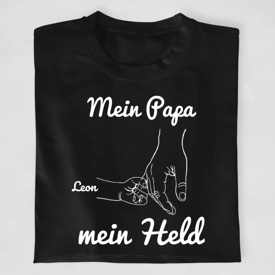 Mein Papa, mein Held - T-Shirt ab 0 Monate