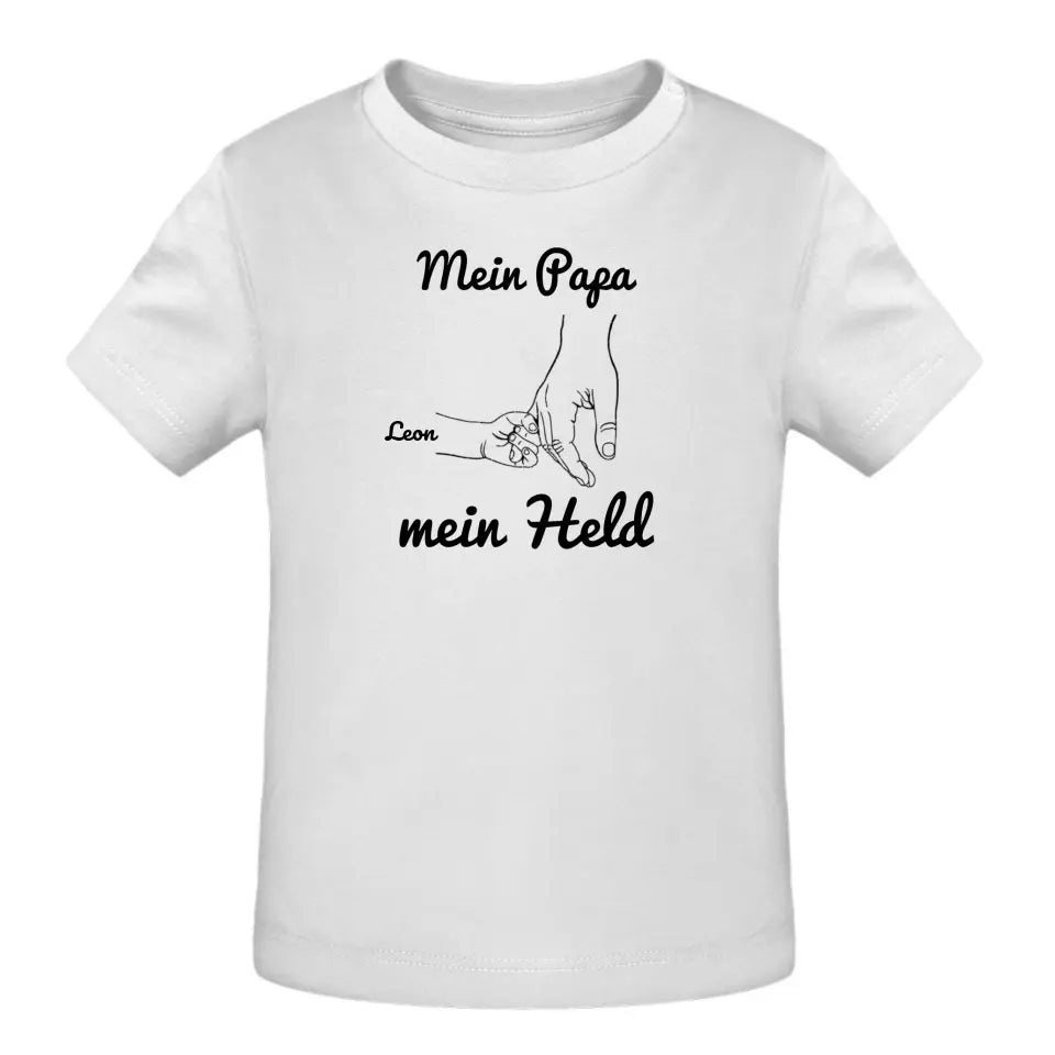 Mein Papa, mein Held - T-Shirt ab 0 Monate