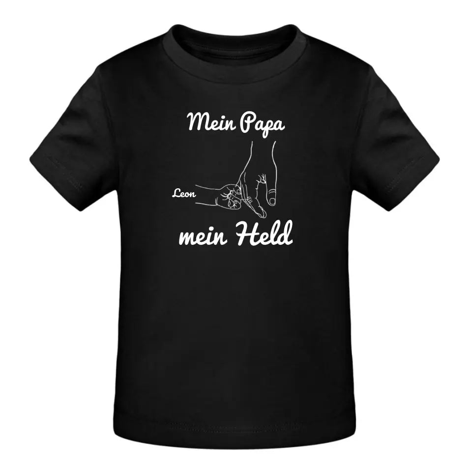 Mein Papa, mein Held - T-Shirt ab 0 Monate