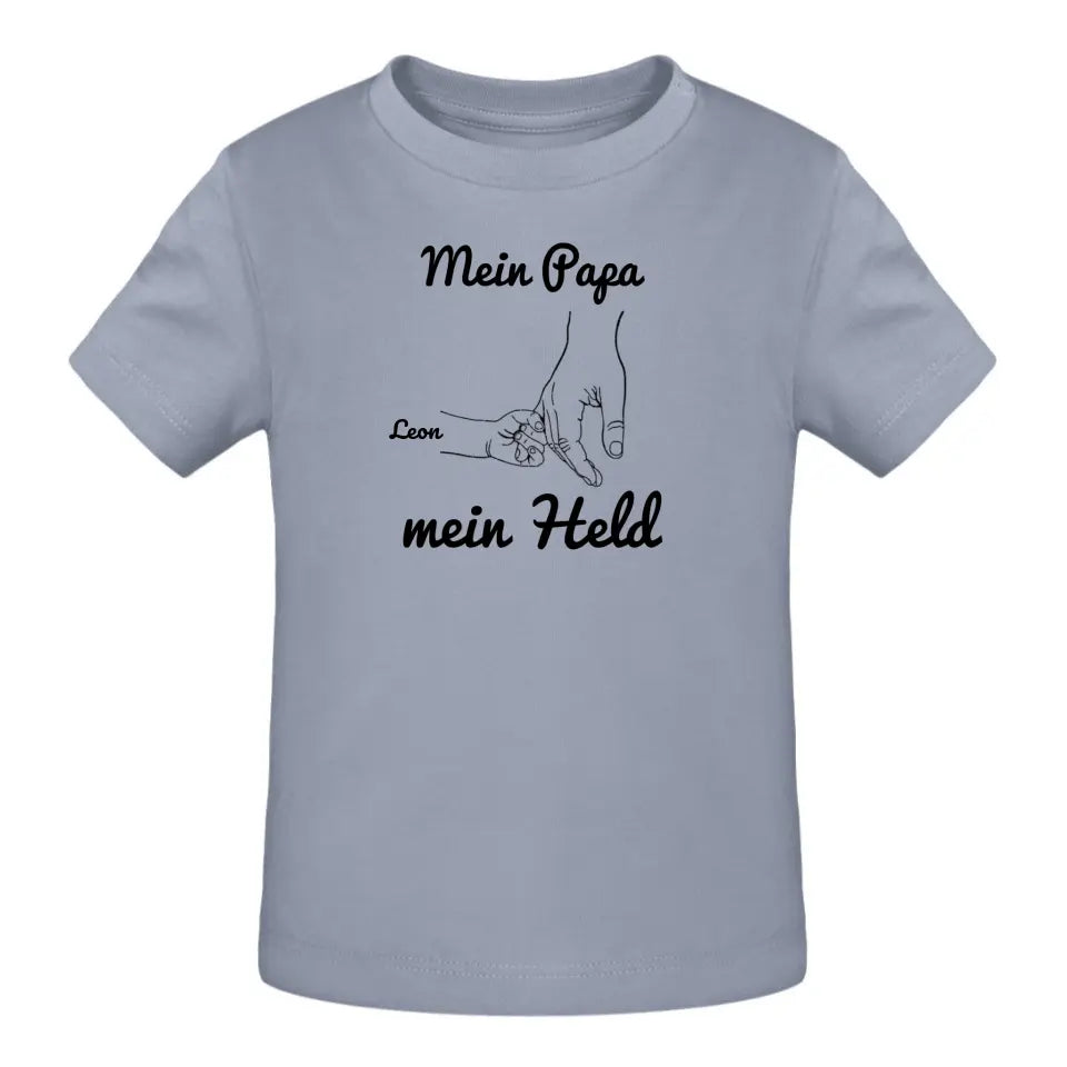 Mein Papa, mein Held - T-Shirt ab 0 Monate