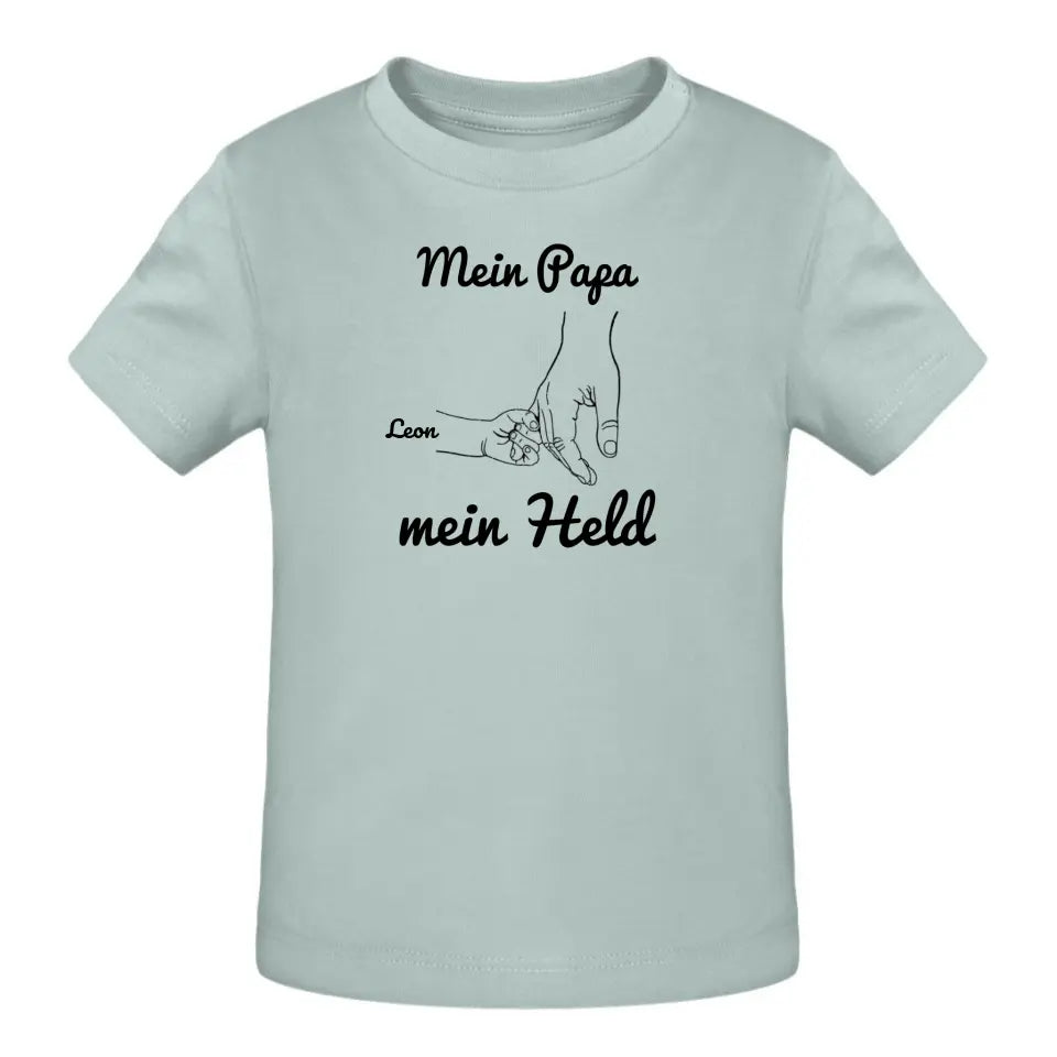 Mein Papa, mein Held - T-Shirt ab 0 Monate