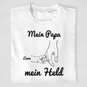 Mein Papa, mein Held - T-Shirt ab 0 Monate