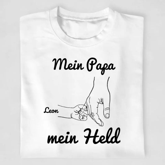 Mein Papa, mein Held - T-Shirt ab 0 Monate