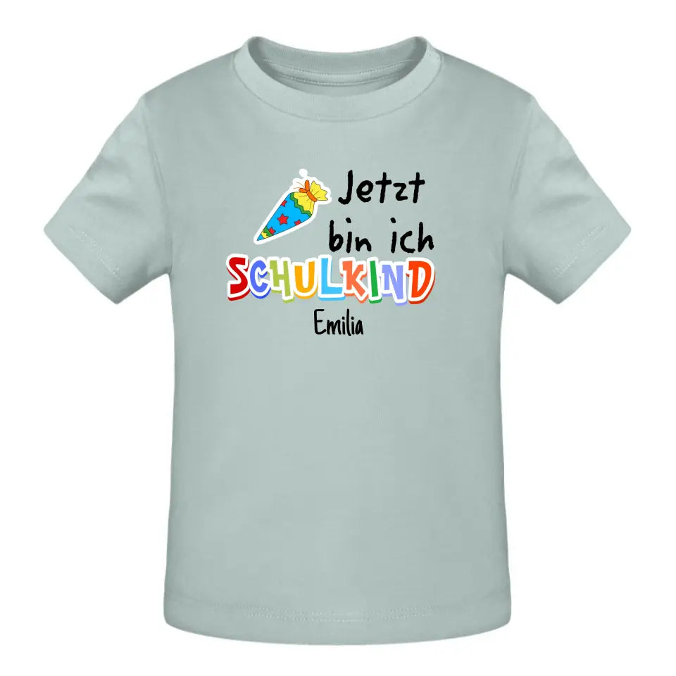 Jetzt bin ich Schulkind/Kindergartenkind - T-Shirt ab 0 Monate