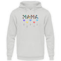 Mama/Oma Herzballons - Damen Hoodie personalisierbar