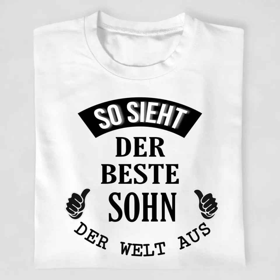 So sieht der beste Sohn/die beste Tochter der Welt aus - T-Shirt ab 0 Monate