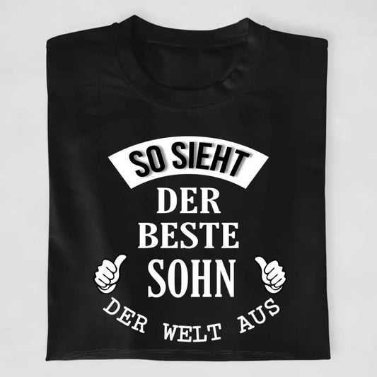 So sieht der beste Sohn/die beste Tochter der Welt aus - T-Shirt ab 0 Monate