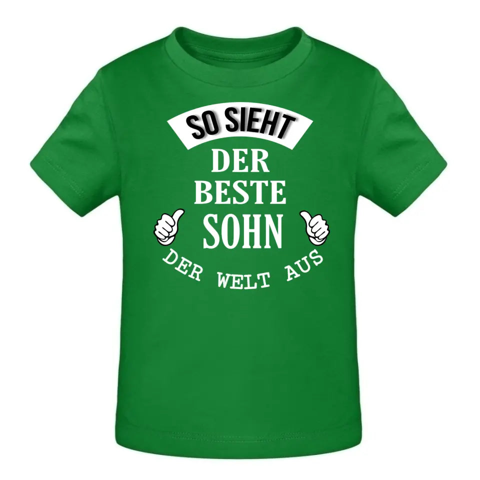 So sieht der beste Sohn/die beste Tochter der Welt aus - T-Shirt ab 0 Monate