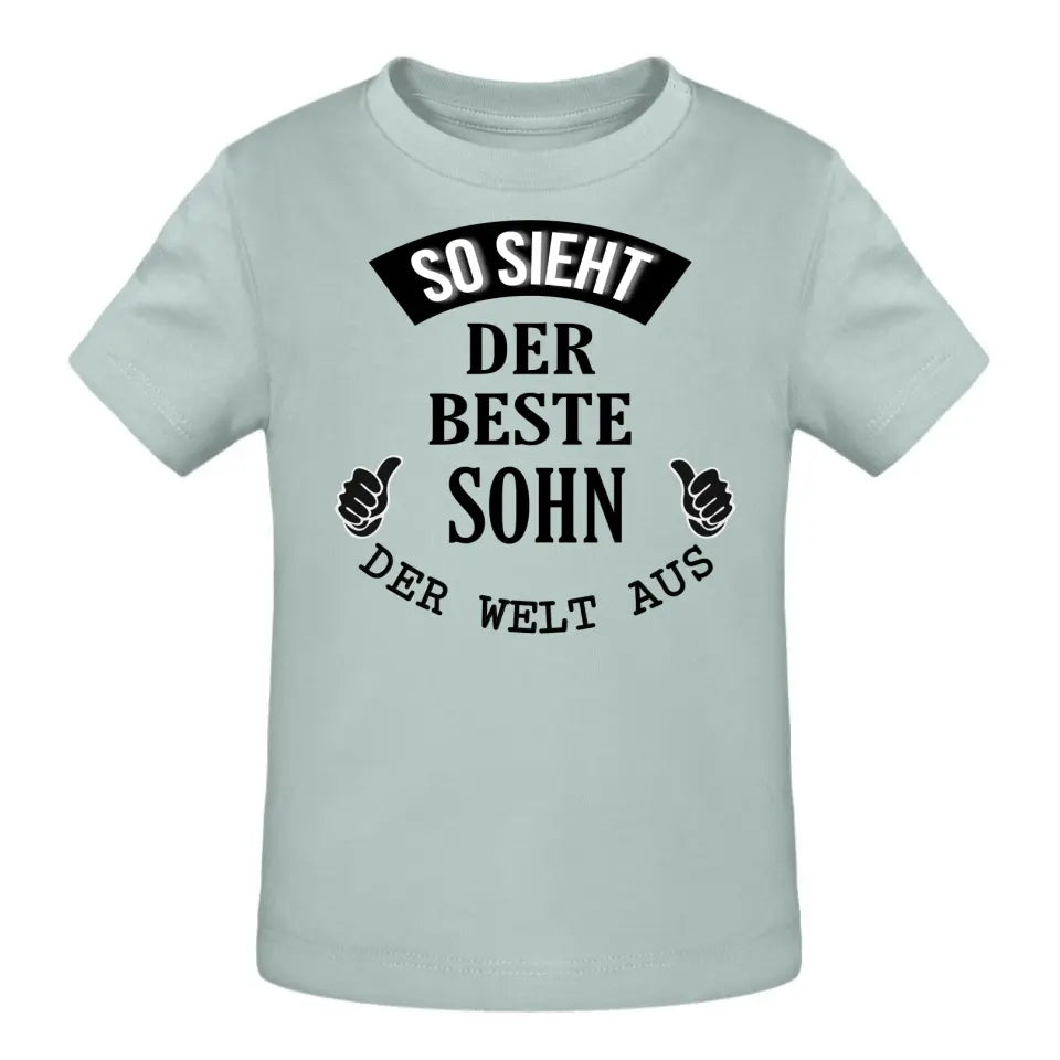 So sieht der beste Sohn/die beste Tochter der Welt aus - T-Shirt ab 0 Monate