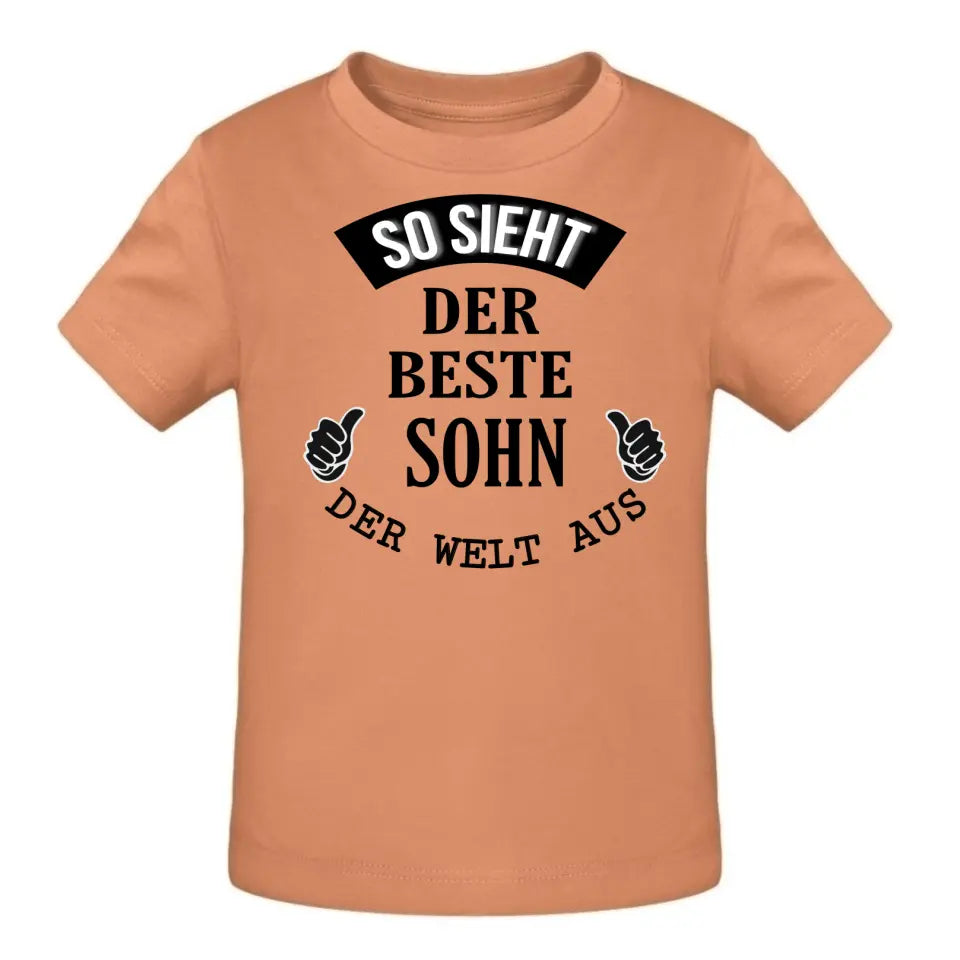 So sieht der beste Sohn/die beste Tochter der Welt aus - T-Shirt ab 0 Monate