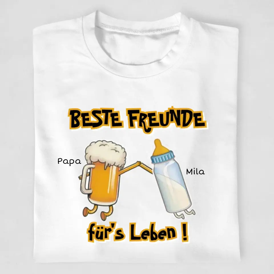 Beste Freunde für's Leben - T-Shirt ab 0 Monate