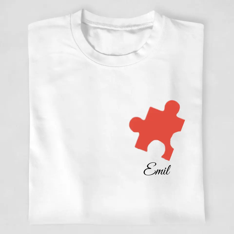 Puzzleteil- T-Shirt ab 0 Monate