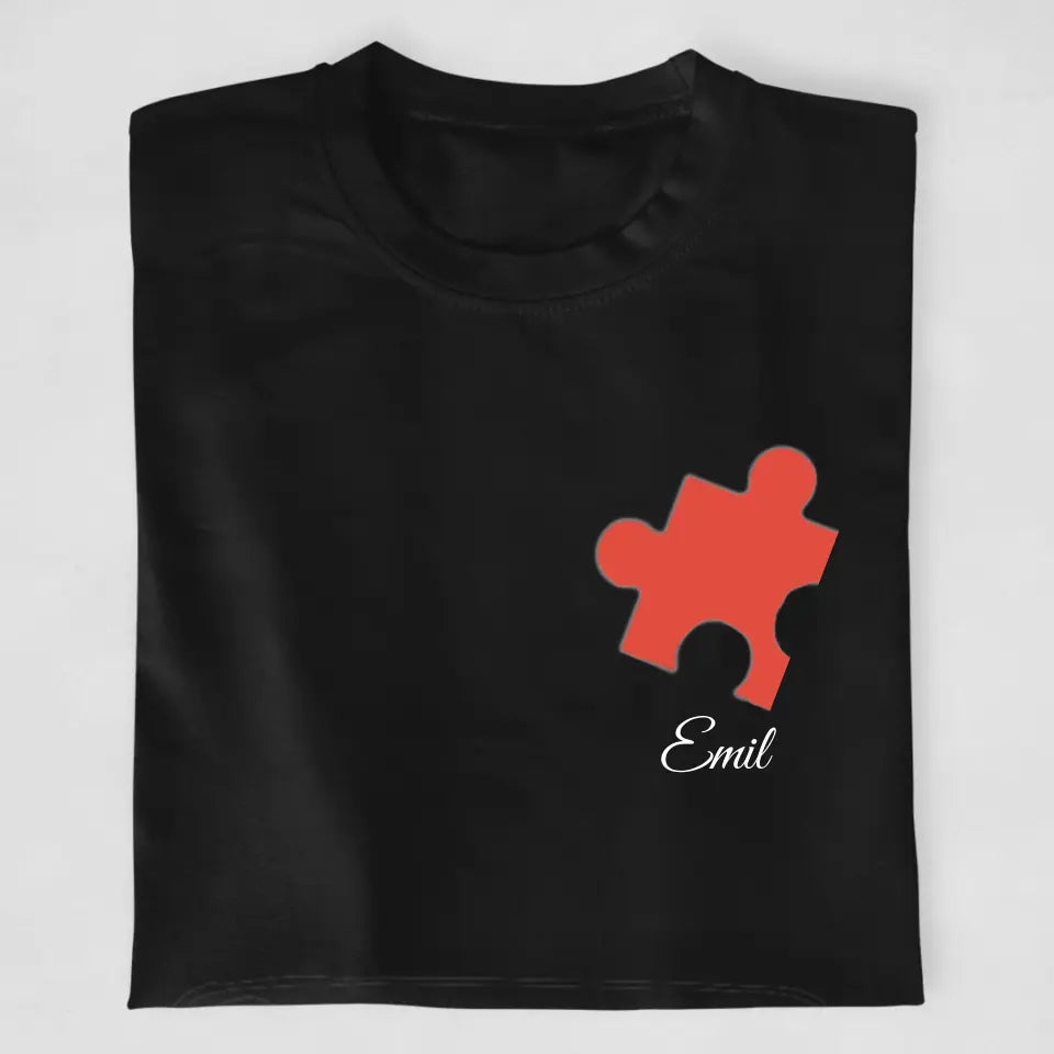 Puzzleteil- T-Shirt ab 0 Monate