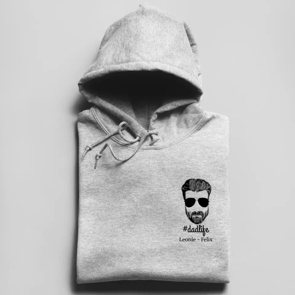 #dadlife - Herren Hoodie personalisierbar