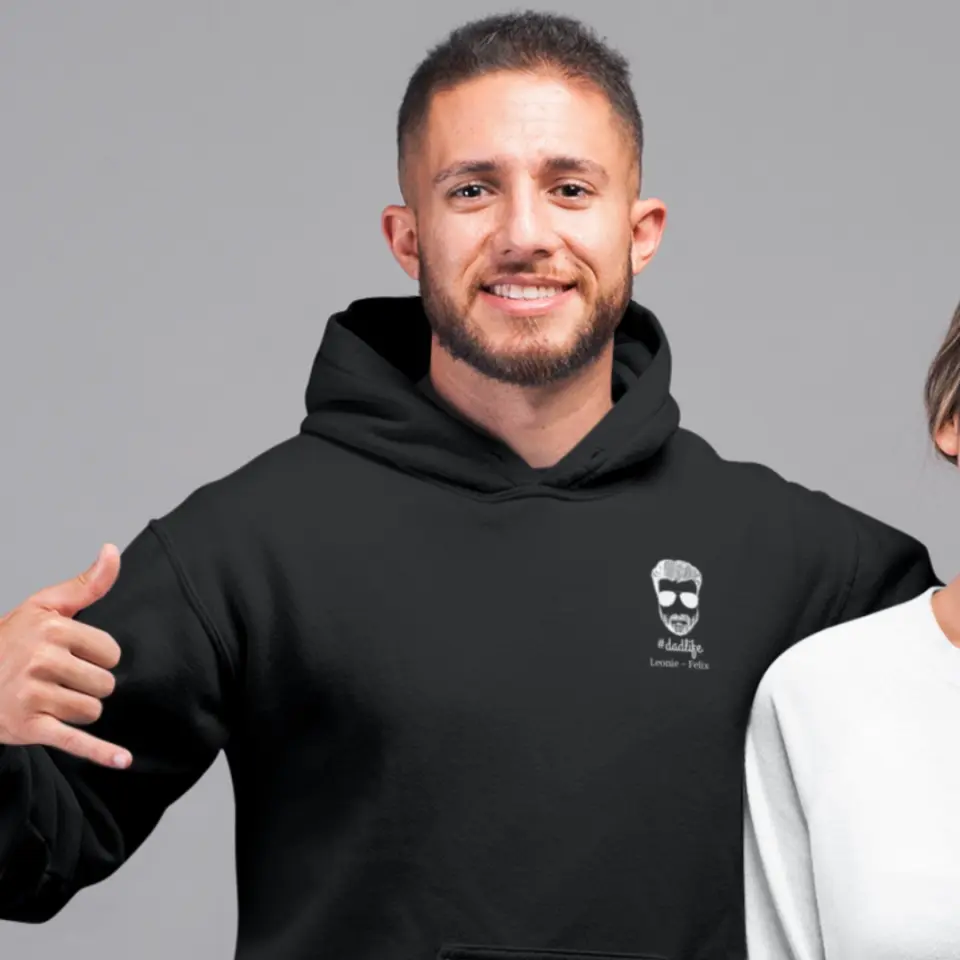 #dadlife - Herren Hoodie personalisierbar