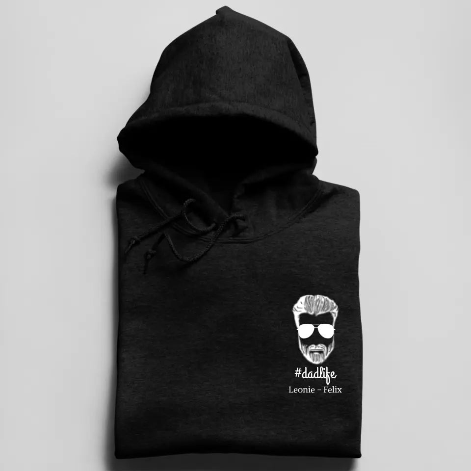 #dadlife - Herren Hoodie personalisierbar