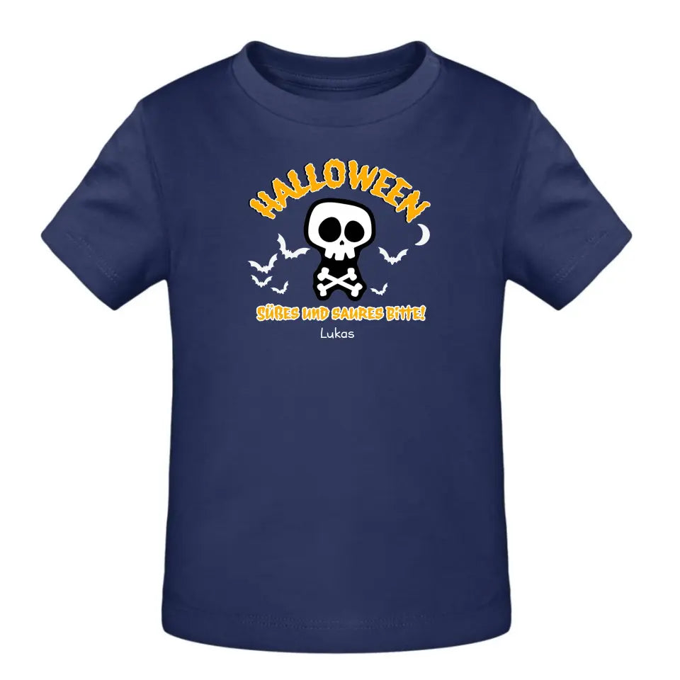 Halloween, Süßes und Saures Bitte! - T-Shirt ab 0 Monate