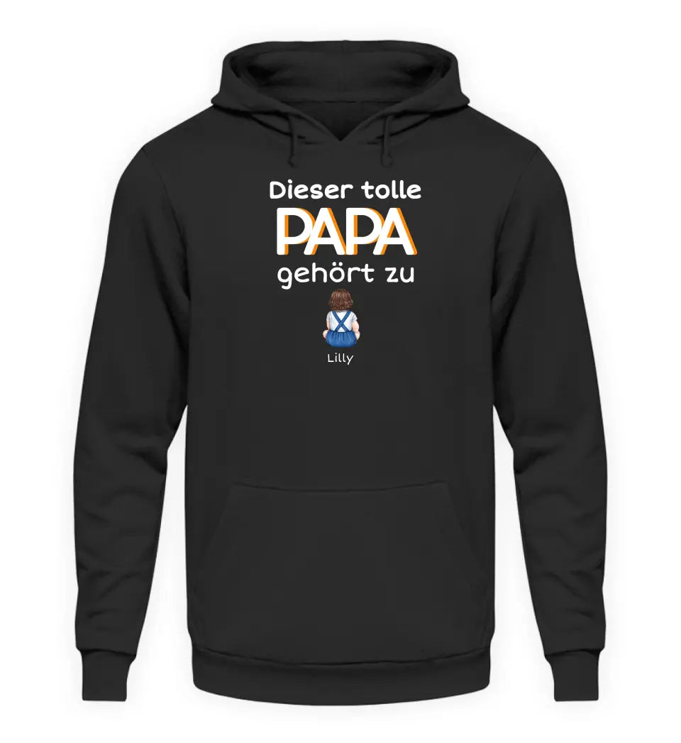 Dieser tolle Papa/Opa gehört zu - Herren Hoodie personalisierbar