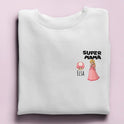 Super Mama - Damen Sweatshirt personalisierbar