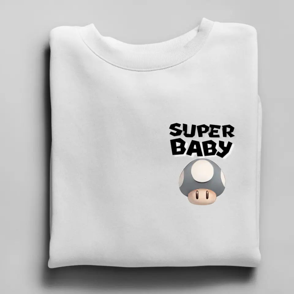 Super Baby - Baby Sweatshirt personalisierbar