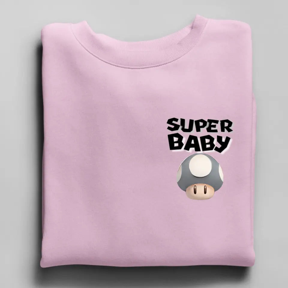 Super Baby - Baby Sweatshirt personalisierbar