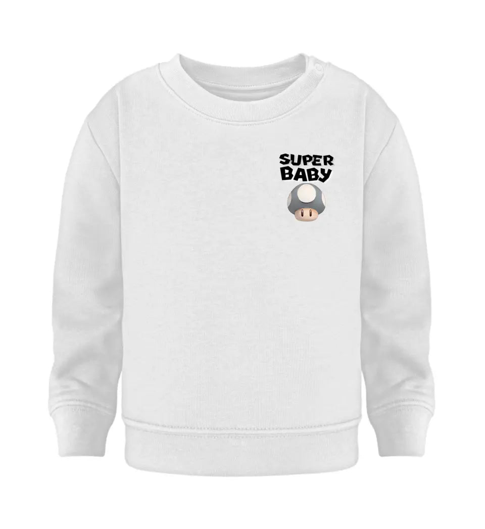 Super Baby - Baby Sweatshirt personalisierbar