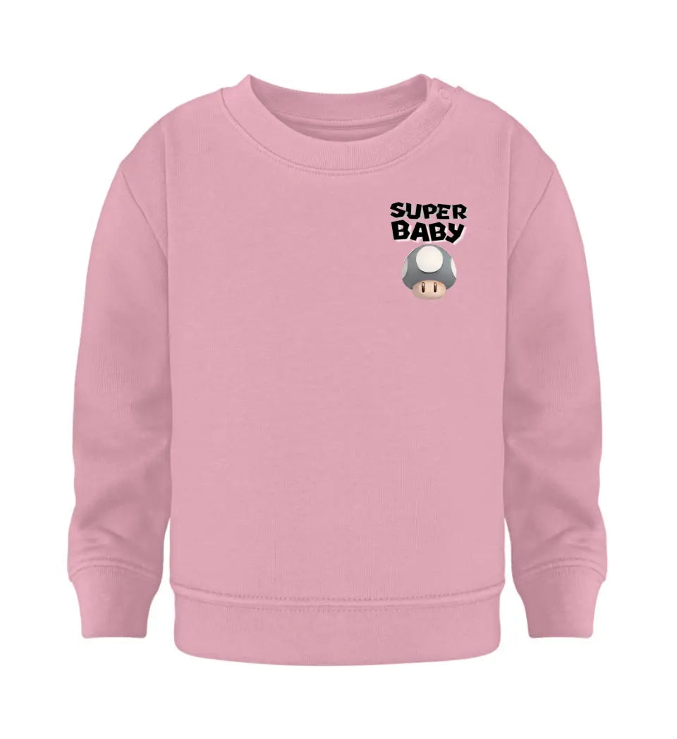 Super Baby - Baby Sweatshirt personalisierbar