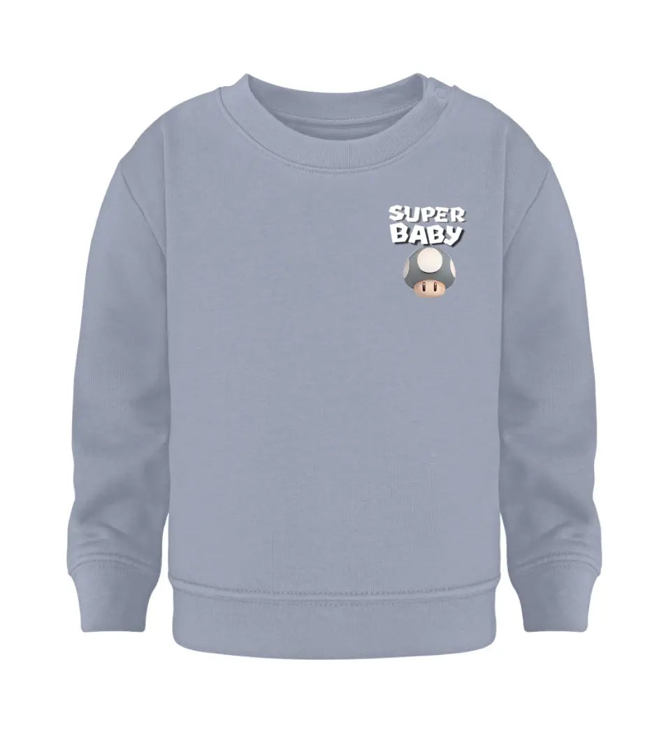 Super Baby - Baby Sweatshirt personalisierbar