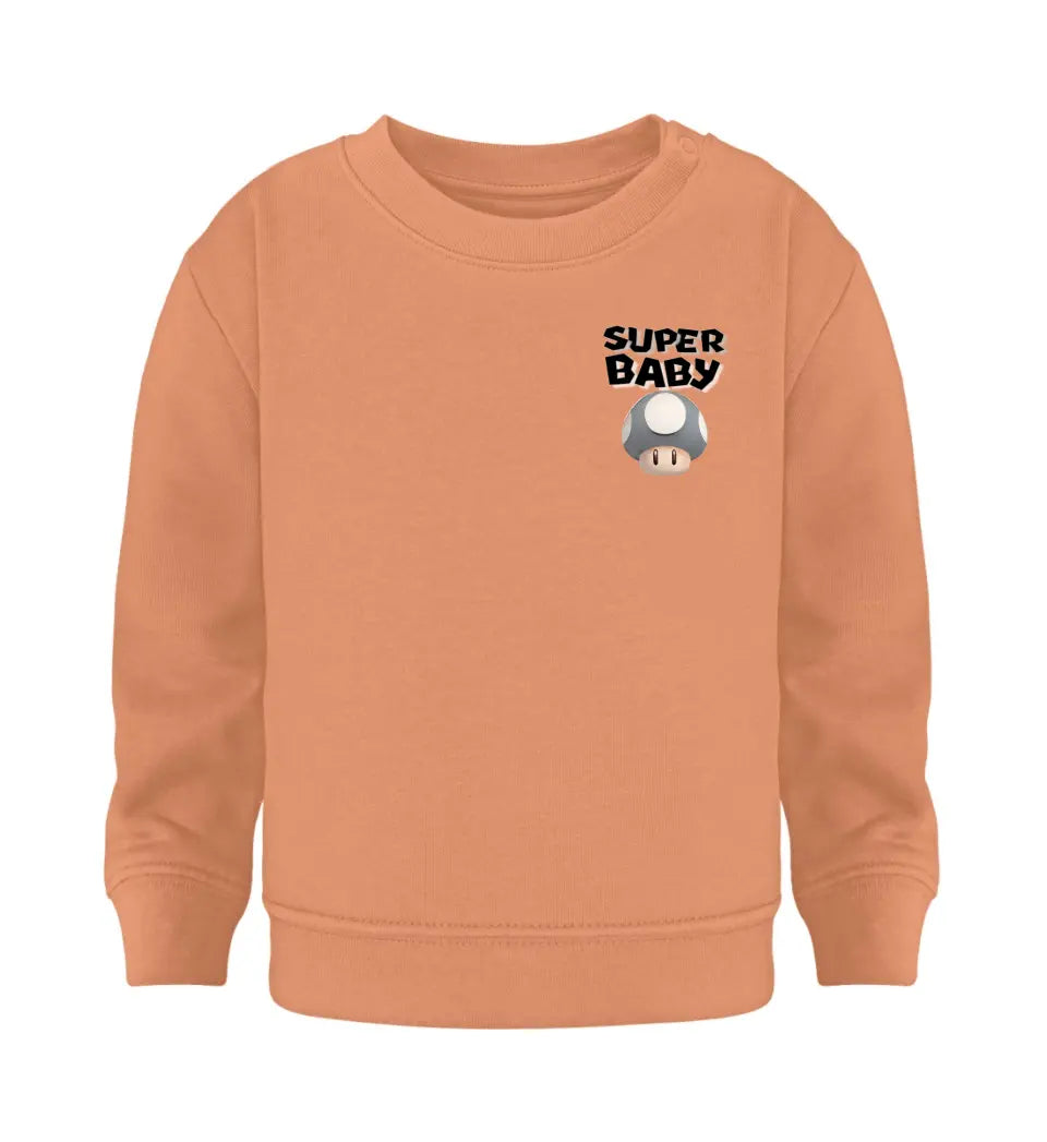 Super Baby - Baby Sweatshirt personalisierbar