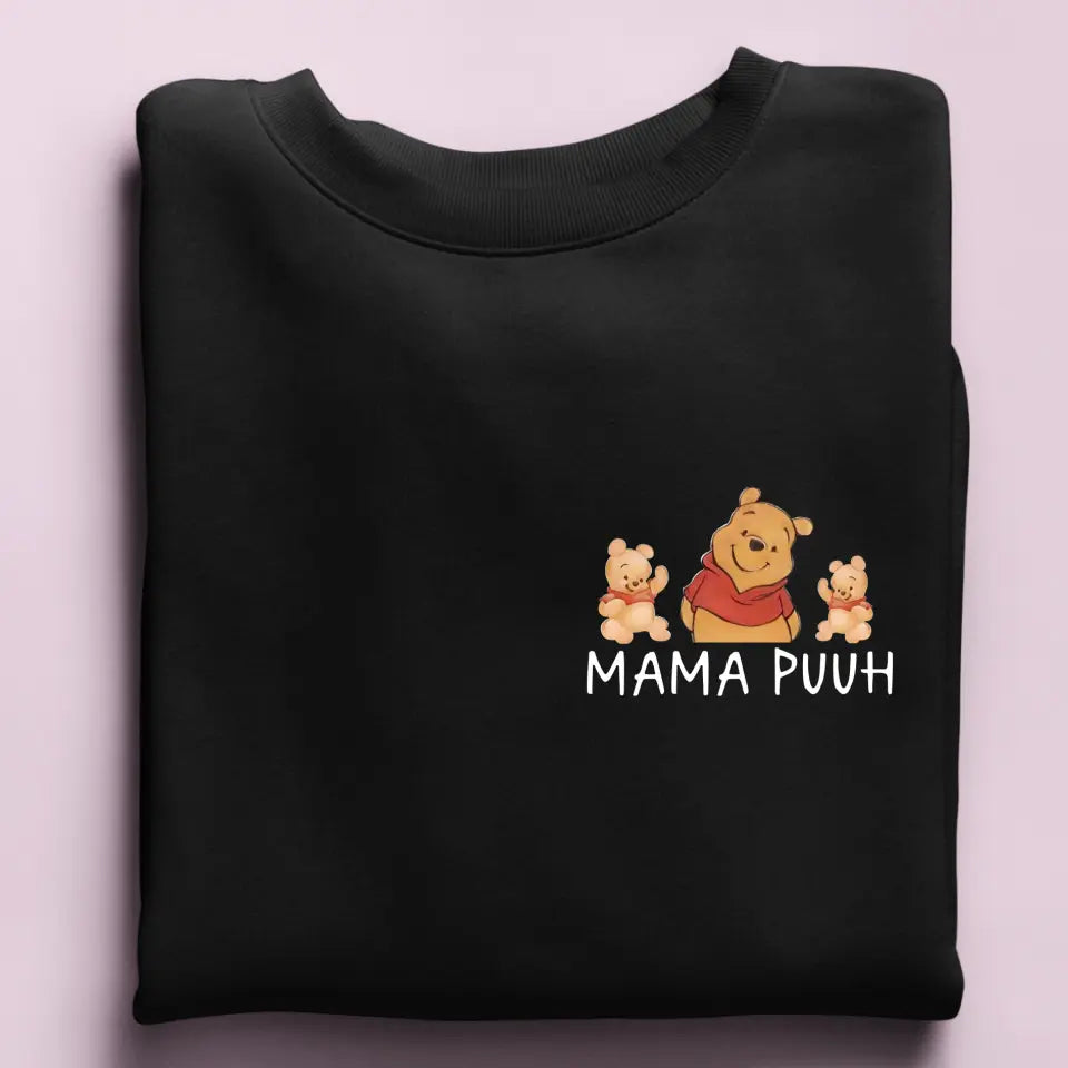 Mama Puuh - Damen Sweatshirt personalisierbar